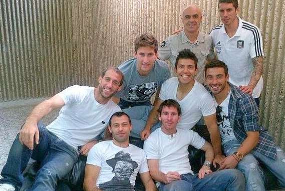 Photo : Les Argentins se relaxent