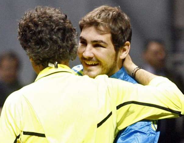 Photo : Casillas défiguré