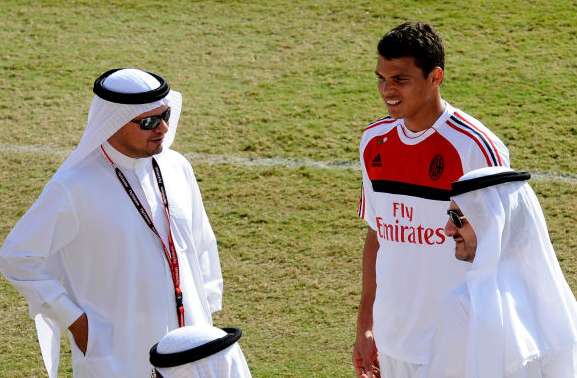 Photo : Milan reçoit les cheikhs