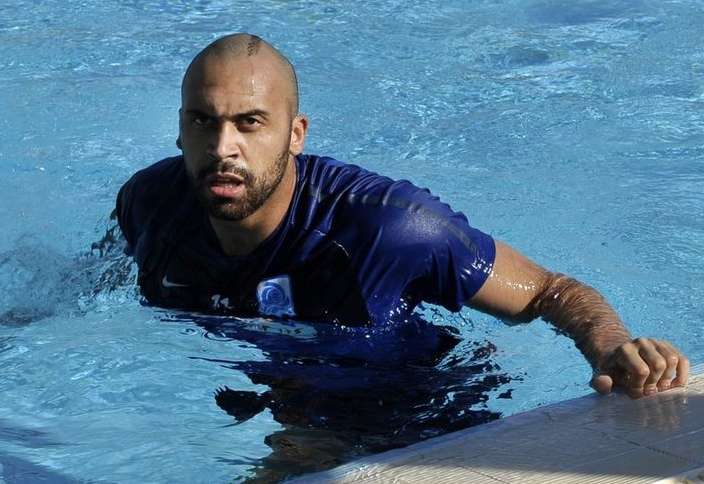 Photo : Van den Borre à l&rsquo;eau