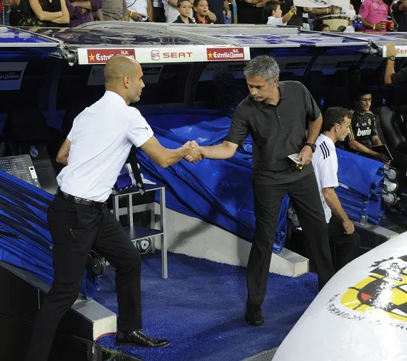 Mourinho félicite Pep