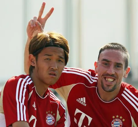 Photo : Ribéry toujours roi de la vanne