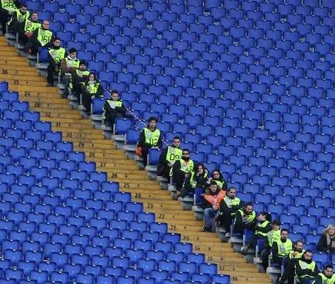 Photo : la Roma ne lésine pas sur la sécurité