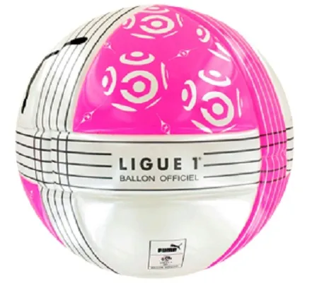 Photo : Le nouveau ballon rose de la Ligue 1