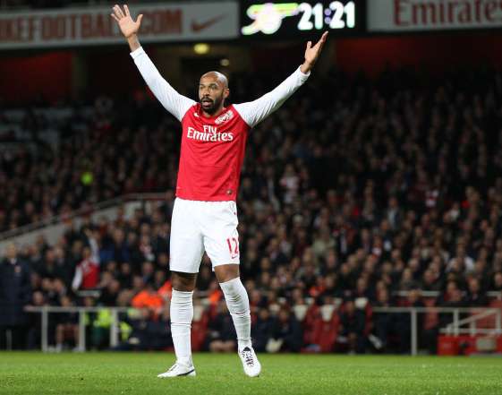Thierry Henry heureux