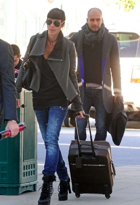 Photo: la femme de Guardiola