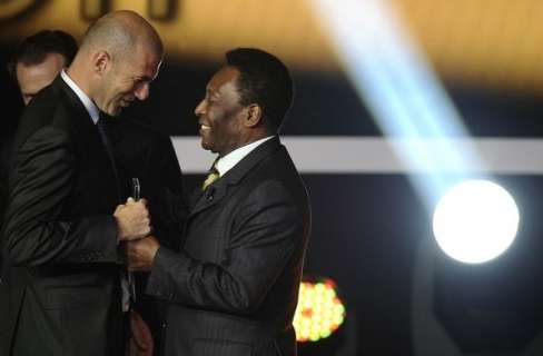 Photo : Zidane et Pelé