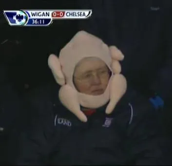 Photo : la dinde de Noël