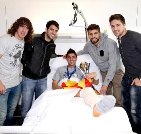 Photo : Villa a de la visite