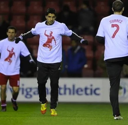 Photo : Luis soutient Suarez