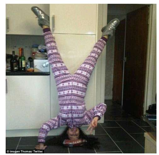 Photo : Imogen fait n&rsquo;importe quoi