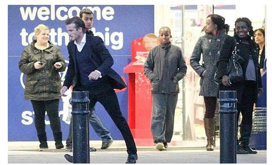 Photo : Beckham, l&rsquo;homme pressé