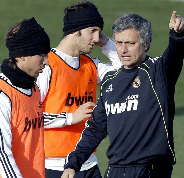 Sergio Ramos bache Mourinho