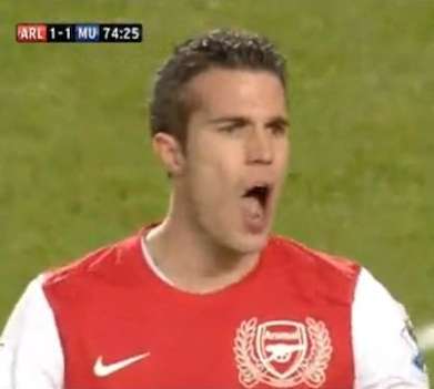 Photo : Van Persie ne veut pas d&rsquo;Arshavin