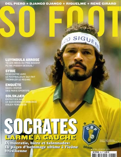 SO FOOT &#8211; N°93 &#8211; Socrates