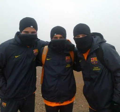 Photo: les ninjas du Barça