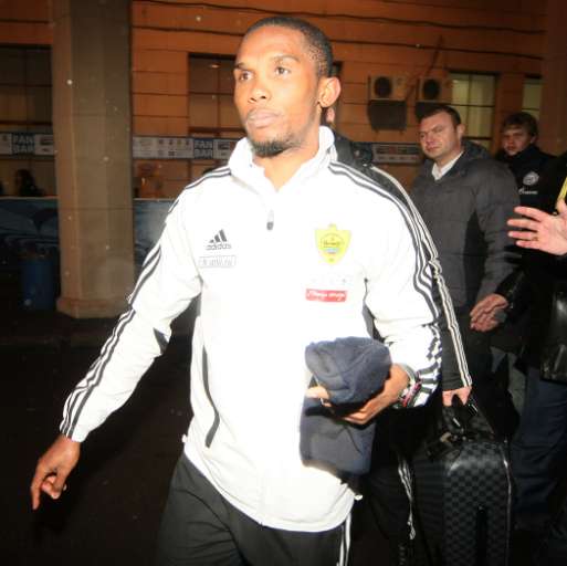 Eto’o jure fidélité à l’Anzhi