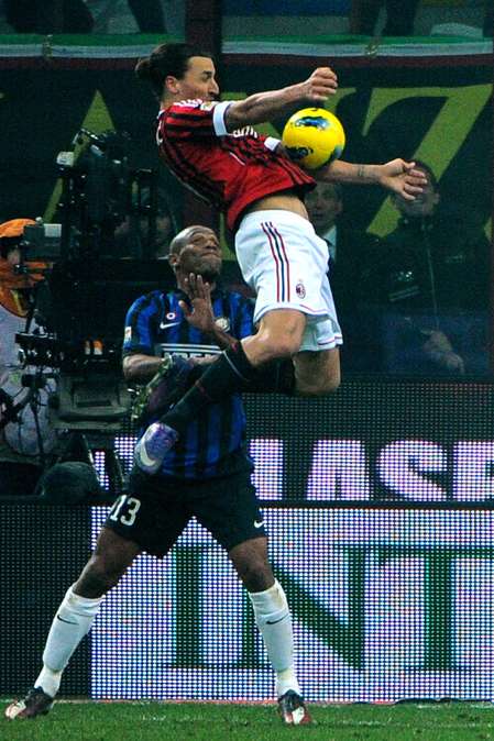 Photo : L&rsquo;envolée de Zlatan