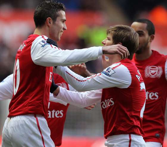 Les Gunners au Nigéria
