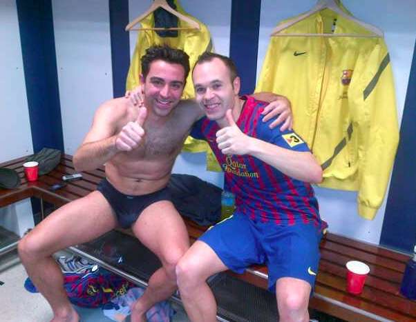 Photo : Xavi en slip