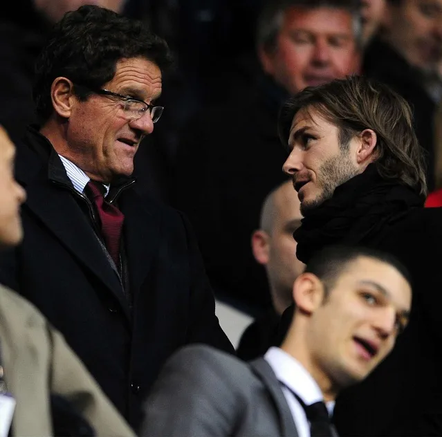 Beckham « triste » pour Capello
