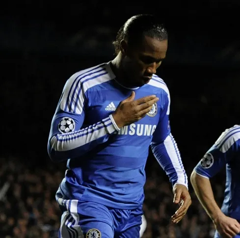 Drogba a le cœur bleu