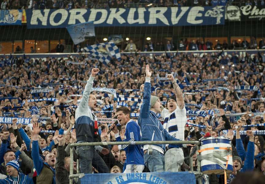 Photo : Huntelaar dans le virage