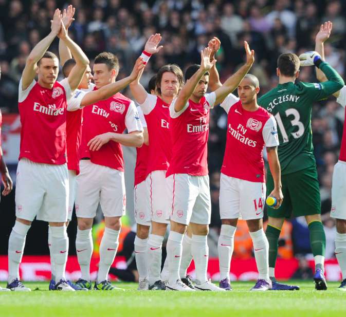 Les Gunners pilonnent les Spurs