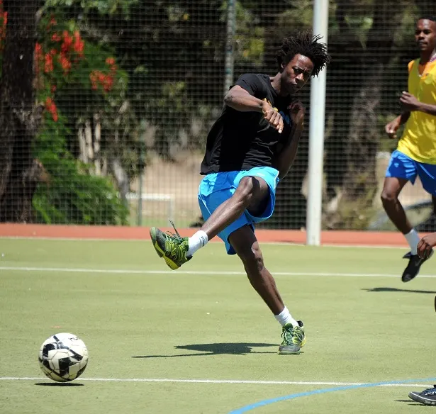 Monfils s’entraîne avec Evian-TG