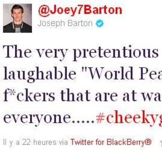 Barton pas fan de Madonna