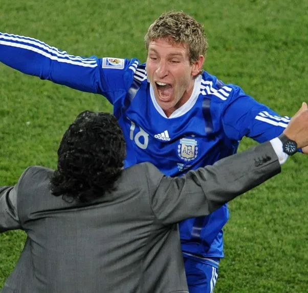 Palermo et Maradona copains comme cochons