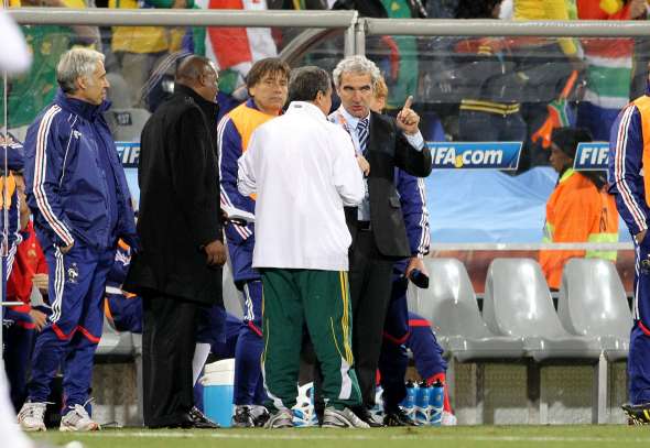 Parreira n’en veut pas à Domenech