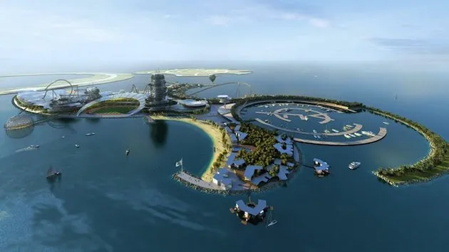 Photo : Le projet du Real aux Emirats