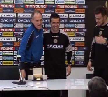 Guidolin fêté par ses joueurs