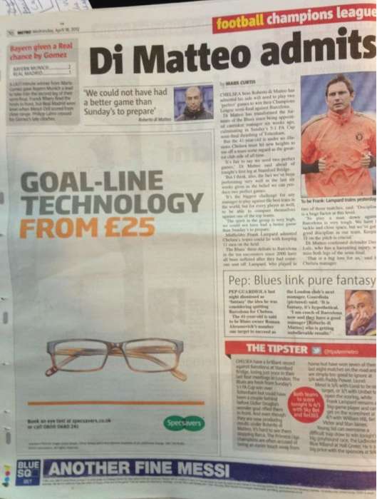 Photo : La pub astucieuse d&rsquo;un opticien