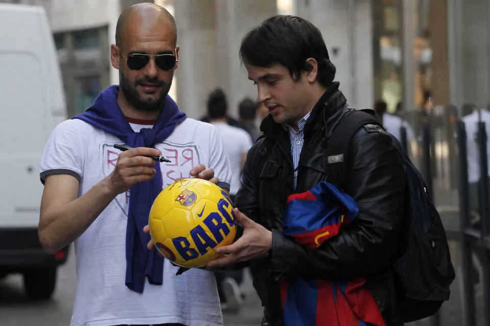 Photo : le Barça en mode shopping