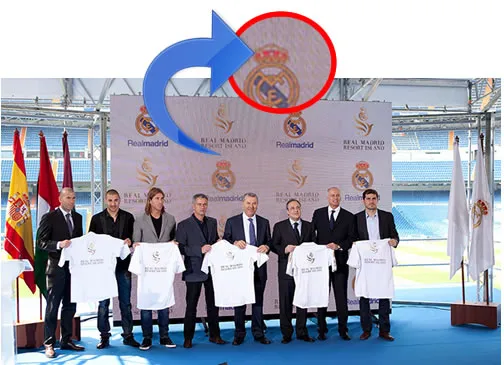 Photo : Le Real modifie son emblème