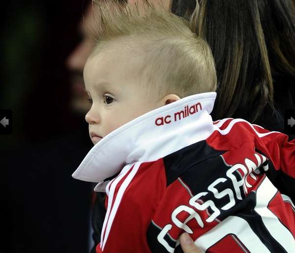 Photo : Christopher Cassano soutient papa