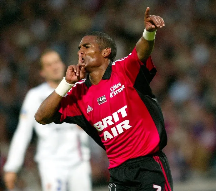 Malouda et Drogba au centenaire de Guingamp