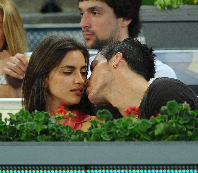 Photo : CR7 et Irina  »in love »