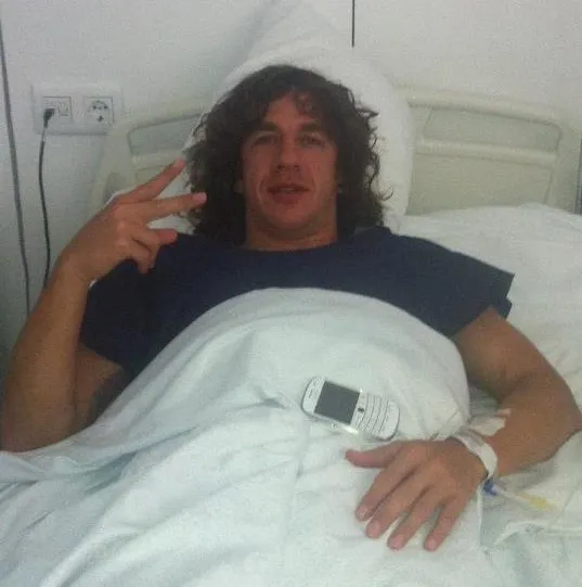 Photo : Puyol va bien