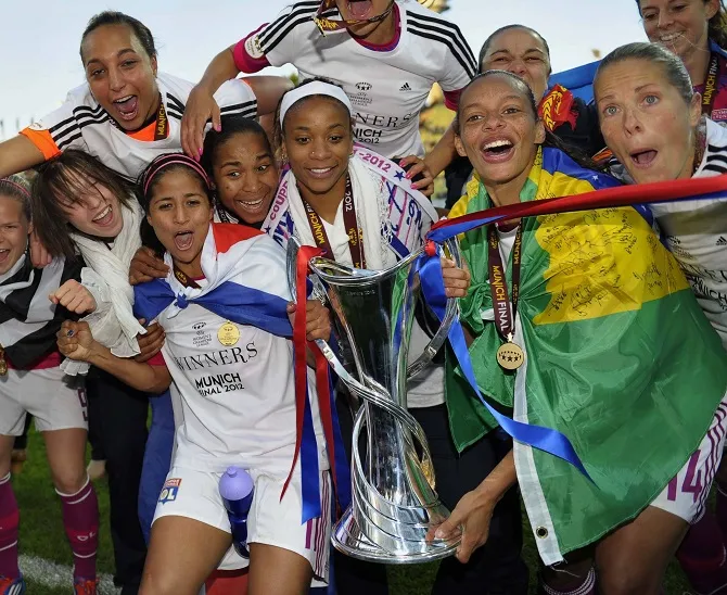 C1 : Les Lyonnaises encore sacrées