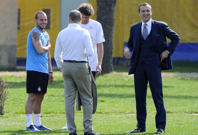 Moratti veut garder Sneijder