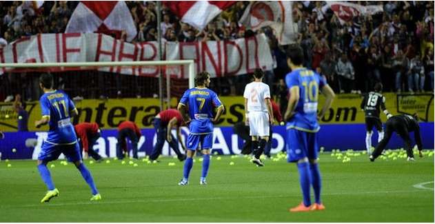 Photo : Séville et les balles de tennis