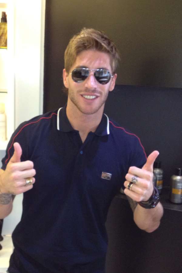 Photo : La nouvelle coupe de Sergio Ramos