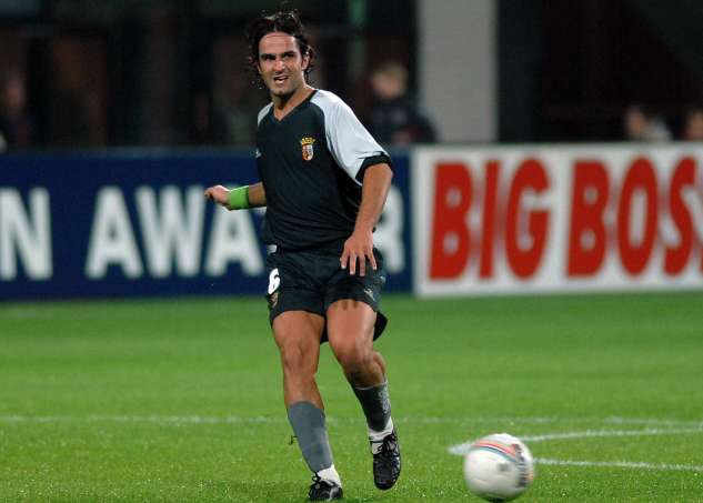 Hugo Leal avec le promu portugais