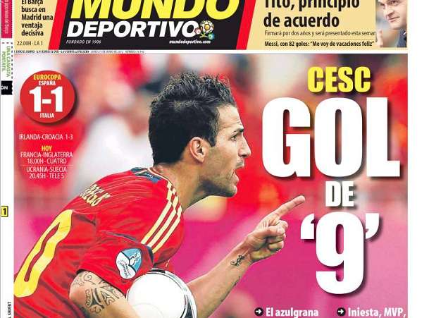 La revue de presse d’Espagne-Italie