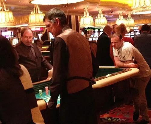 Photo : Rooney dans le dur