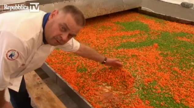 Lasagnes géantes pour la Squadra