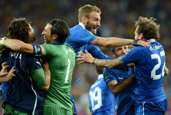 Photo : La joie italienne